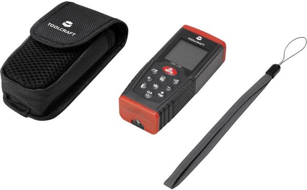 Produktbild: TOOLCRAFT LDM100H Laser-Entfernungsmesser 100m