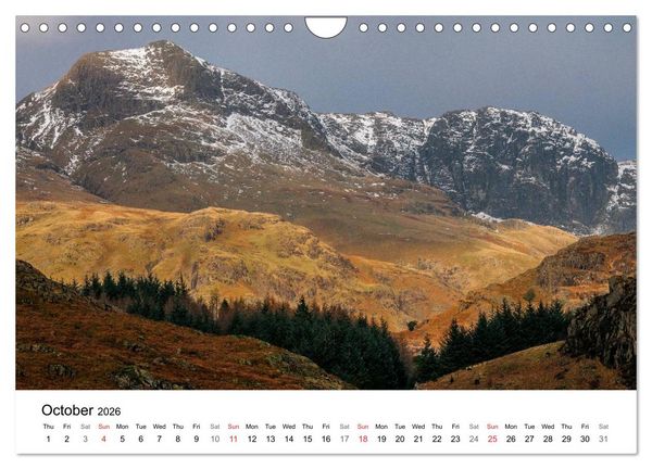 Produktbild: The Lake District 2026 Calendar (Wall Calendar 2026 DIN A4 landscape), CALVENDO 12 Month Wall Calendar