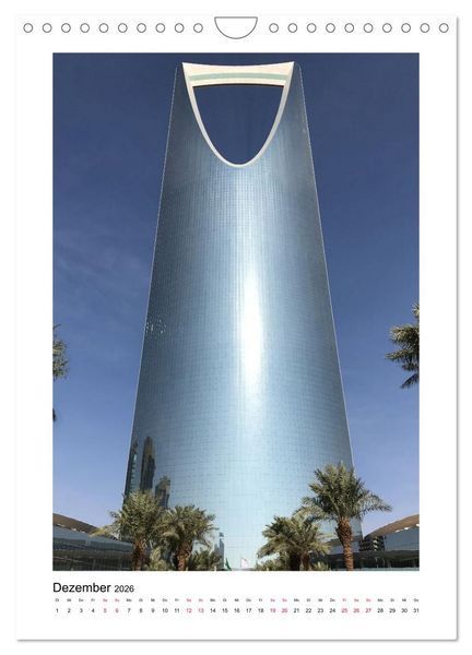 Produktbild: Wundersch&ouml;nes Saudi-Arabien Traditionen und Chancen im K&ouml;nigreich (Wandkalender 2026 DIN A4 hoch), CALVENDO Monatskalender