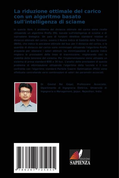 Produktbild: La riduzione ottimale del carico con un algoritmo basato sull'intelligenza di sciame