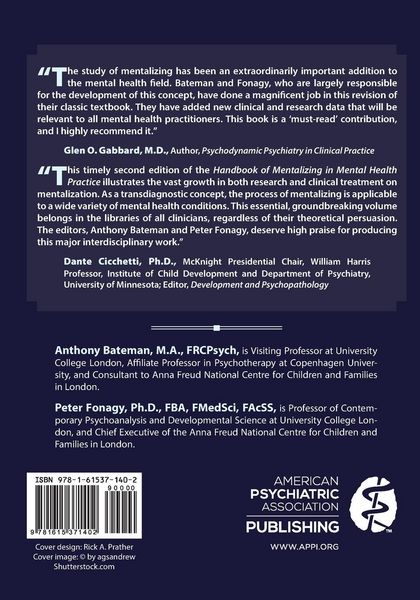 Produktbild: Handbook of Mentalizing in Mental Health Practice