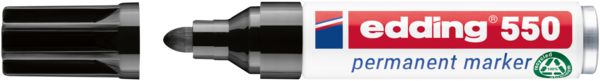 Produktbild: EDDING&reg; Permanent Marker 550, schwarz