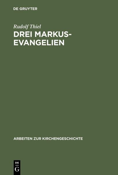 Produktbild: Drei Markus-Evangelien