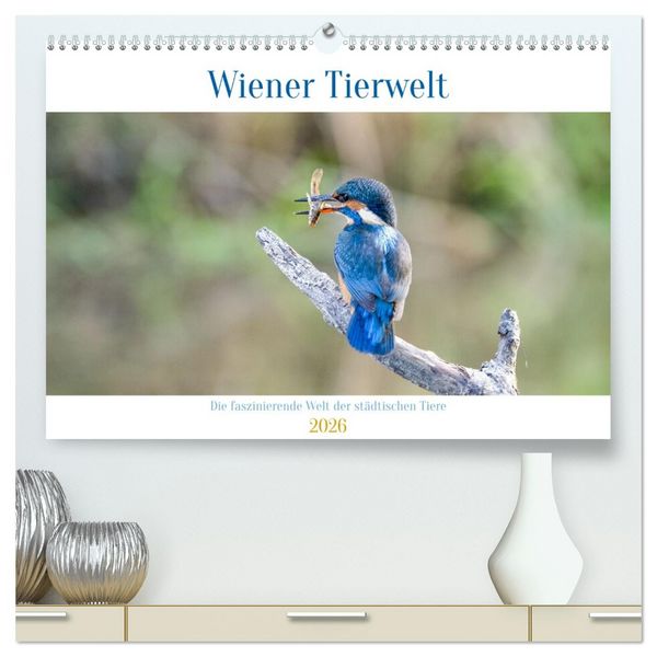 Produktbild: Wiener Tierwelt (hochwertiger Premium Wandkalender 2026 DIN A2 quer), Kunstdruck in Hochglanz