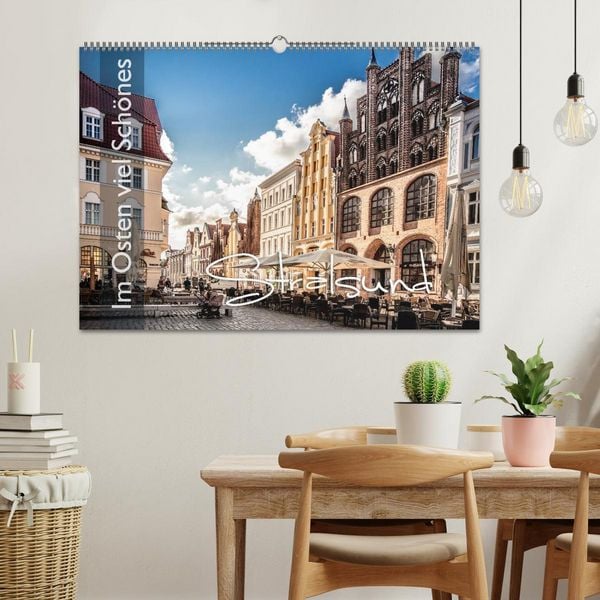 Produktbild: Im Osten viel Sch&ouml;nes - Stralsund (Wandkalender 2026 DIN A2 quer), CALVENDO Monatskalender