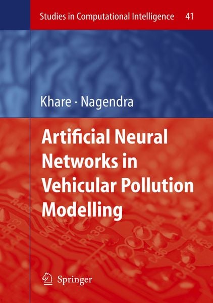 Produktbild: Artificial Neural Networks in Vehicular Pollution Modelling