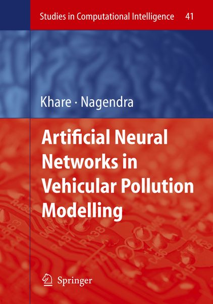 Produktbild: Artificial Neural Networks in Vehicular Pollution Modelling
