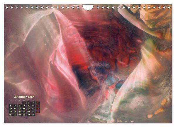 Produktbild: Encaustic Kunstkalender 2026 (Wandkalender 2026 DIN A4 quer), CALVENDO Monatskalender