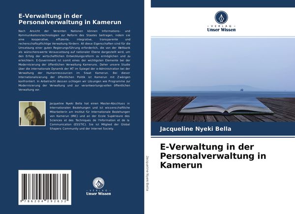 E-Verwaltung in der Personalverwaltung in Kamerun, Taschenbuch von Jacqueline Nyeki Bella, Verlag Unser Wissen, 9786204292632