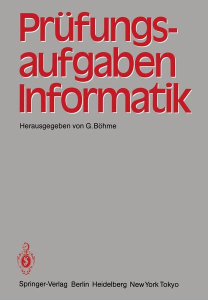 Produktbild: Pr&uuml;fungsaufgaben Informatik