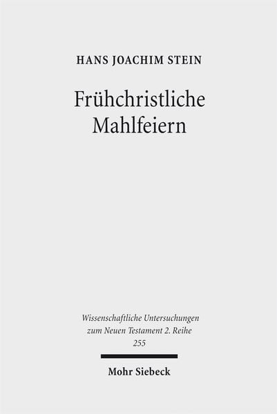 Produktbild: Fr&uuml;hchristliche Mahlfeiern