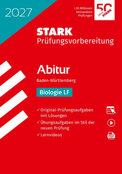 Produktbild: STARK Biologie LF - Abitur 2027 BW - Pr&uuml;fungsvorbereitung
