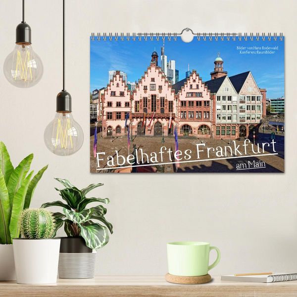 Produktbild: Fabelhaftes Frankfurt am Main (Wandkalender 2026 DIN A4 quer), CALVENDO Monatskalender