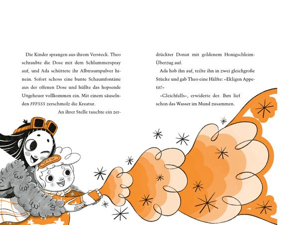 Produktbild: Ada Albtraum und Theo Tr&auml;ums&uuml;&szlig; &ndash; Eine genial-gruselige Party