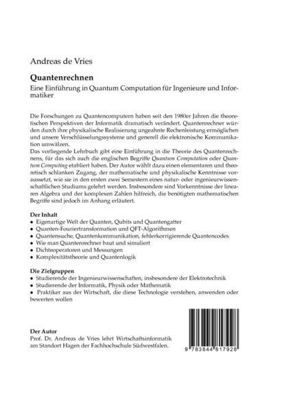 Produktbild: Quantenrechnen