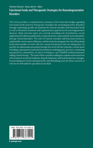 Produktbild: Functional Foods and Therapeutic Strategies for Neurodegenerative Disorders