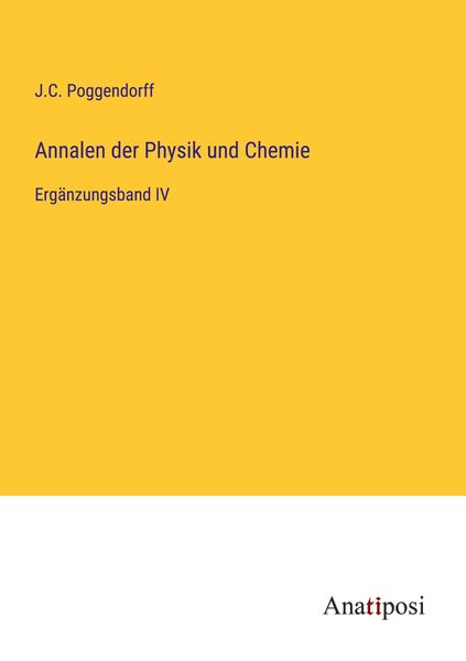 Produktbild: Annalen der Physik und Chemie