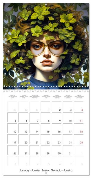 Produktbild: Houseplants Lover (Wall Calendar 2026 12 &times; 12 Inch) CALVENDO 12 Month Wall Calendar