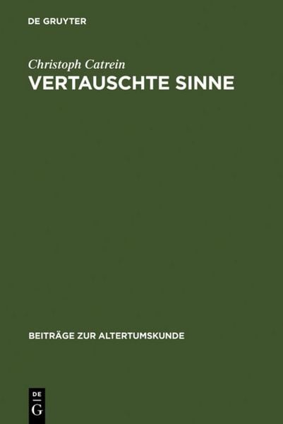 Produktbild: Vertauschte Sinne