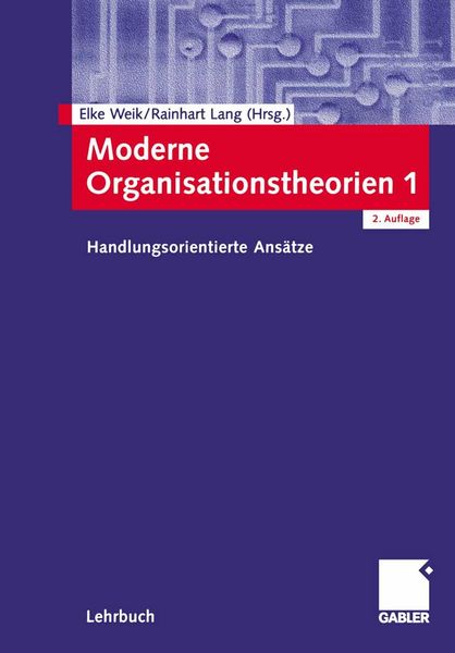 Produktbild: Moderne Organisationstheorien 1