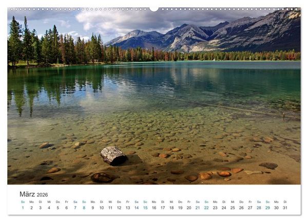 Produktbild: Reise durch Alberta und British Columbia (Wandkalender 2026 DIN A2 quer), CALVENDO Monatskalender
