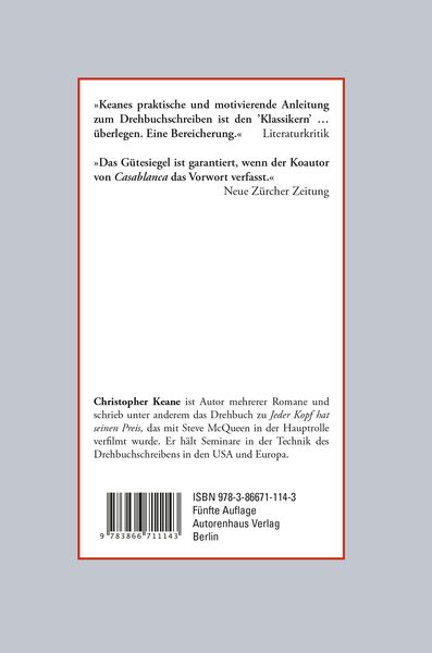 Produktbild: Schritt f&uuml;r Schritt zum erfolgreichen Drehbuch