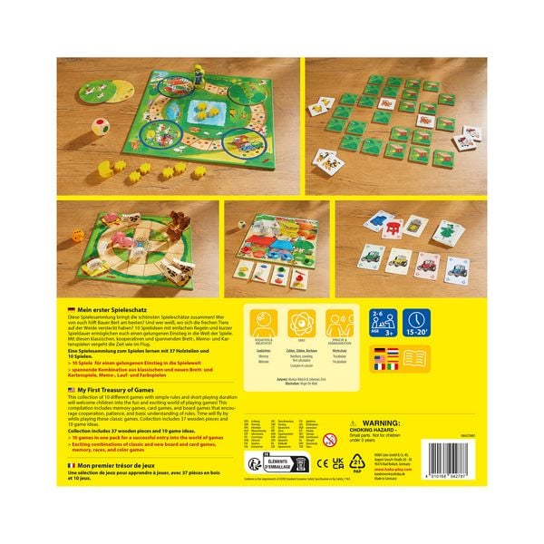 Produktbild: HABA Mein erster Spieleschatz, Die gro&szlig;e Spielesammlung