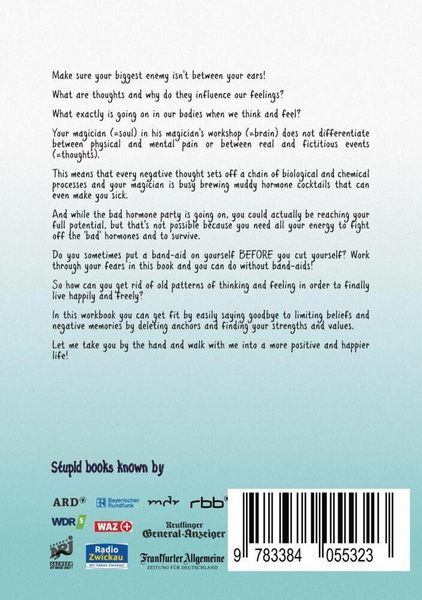 Produktbild: Gedankendoof - The Stupid Book about Thoughts - The power of thoughts: How to break negative patterns of thinking and feeling, build your self-esteem and create a happy life