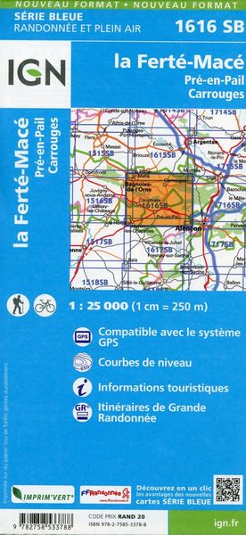 Produktbild: La Ferte Mace pre 1 : 25000
