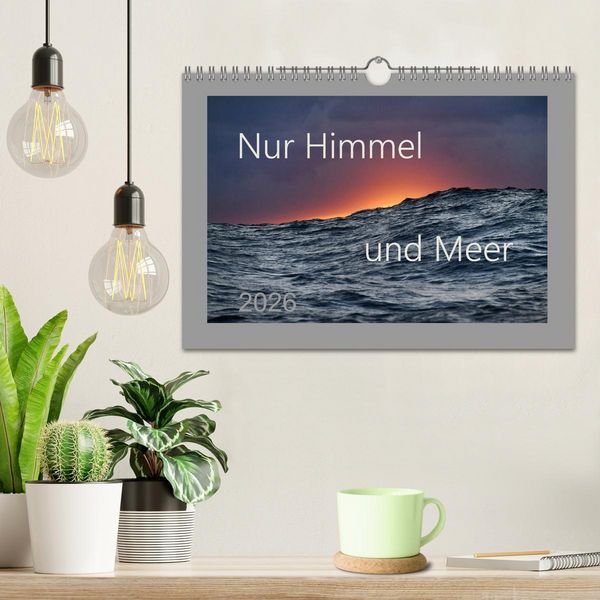 Produktbild: Nur Himmel und Meer (Wandkalender 2026 DIN A4 quer), CALVENDO Monatskalender