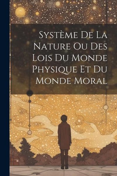 Produktbild: Syst&egrave;me de la Nature ou Des lois du Monde Physique et du Monde Moral