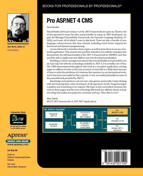 Produktbild: Pro Asp.Net 4 Cms