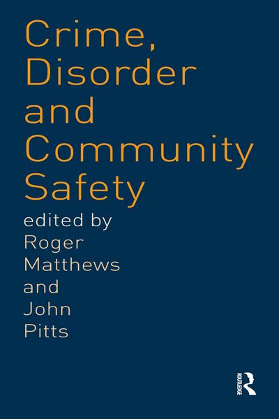 Produktbild: Crime, Disorder and Community Safety