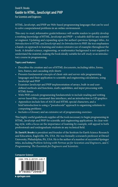 Produktbild: Guide to HTML, JavaScript and PHP