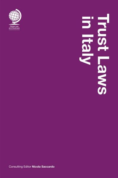 Produktbild: Trust Laws in Italy