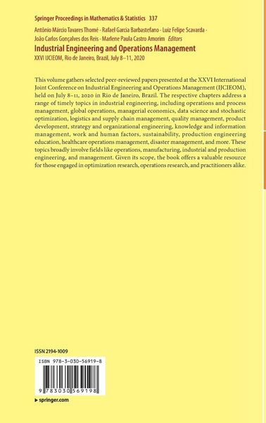 Produktbild: Industrial Engineering and Operations Management