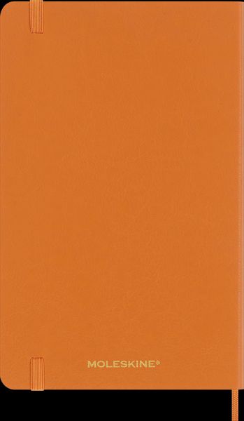 Produktbild: Moleskine Vegea Capri Notizbuch Large/A5 liniert weicher Einband orange in Box