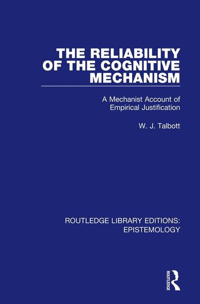 Produktbild: The Reliability of the Cognitive Mechanism