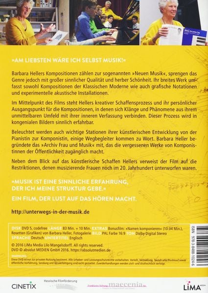 Produktbild: Unterwegs in der Musik - Die Komponistin Barbara Heller