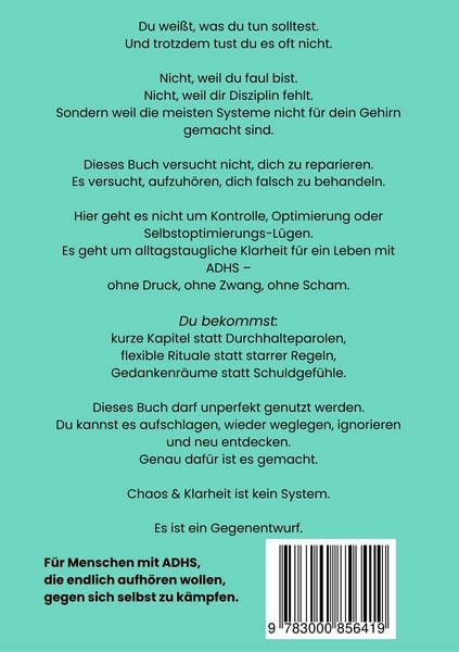 Produktbild: Chaos & Klarheit