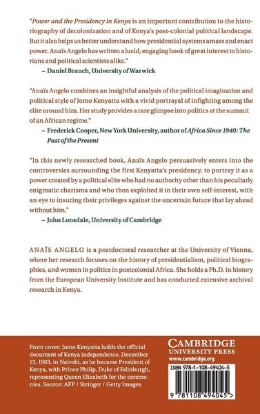 Produktbild: Power and the Presidency in Kenya