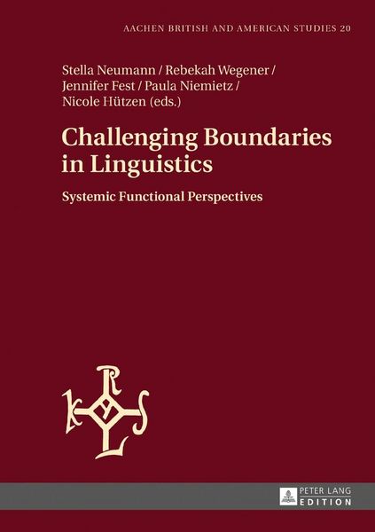 Produktbild: Challenging Boundaries in Linguistics