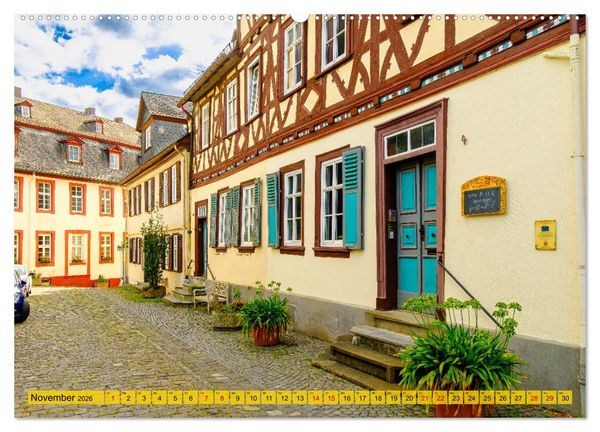 Produktbild: Ein Blick auf Weilburg an der Lahn (hochwertiger Premium Wandkalender 2026 DIN A2 quer), Kunstdruck in Hochglanz