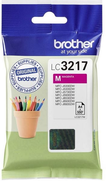 Produktbild: BROTHER Tintenpatronen/Druckk&ouml;pfe f&uuml;r Inkjetdrucker/Multifunktionsger&auml;te