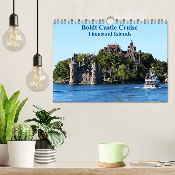 Produktbild: Boldt Castle Cruise Thousand Islands (Wall Calendar 2026 DIN A4 landscape), CALVENDO 12 Month Wall Calendar