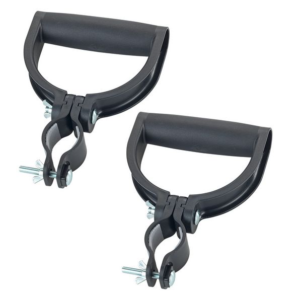 Produktbild: Universal-Griff ergonomisch 180&deg;, 2er Set, in 8 Positionen arretierbar