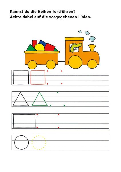 Produktbild: Mein bunter Lernspielblock &ndash; Vorschule: Formen, Mengen und Laute