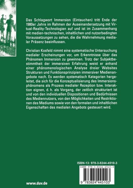 Produktbild: Eintauchen in mediale Welten