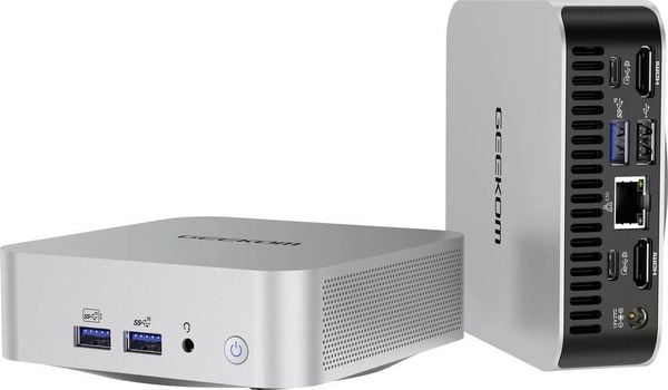 Produktbild: GEEKOM Mini PC A8 AMD Ryzen 7 8745HS 5.1 GHz 16 GB RAM 1 TB SSD AMD Radeon&trade; 610M Win 11 Pro A8-2