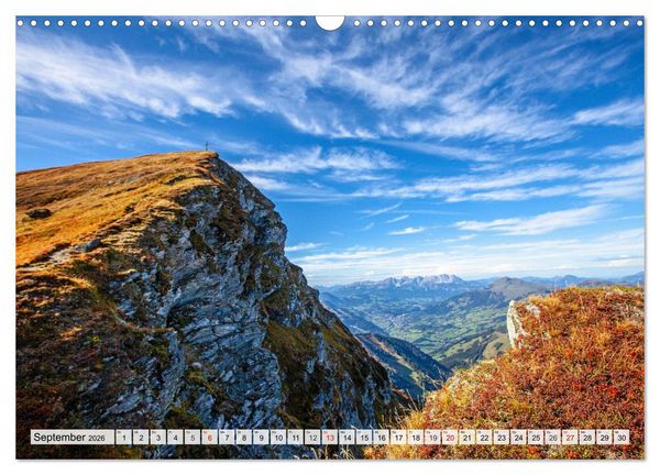 Produktbild: Gr&uuml;&szlig;e aus Hinterglemm (Wandkalender 2026 DIN A3 quer), CALVENDO Monatskalender